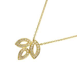 Harry Winston Lily Cluster Mini Diamond Necklace, 40cm, 18K Yellow Gold (750)